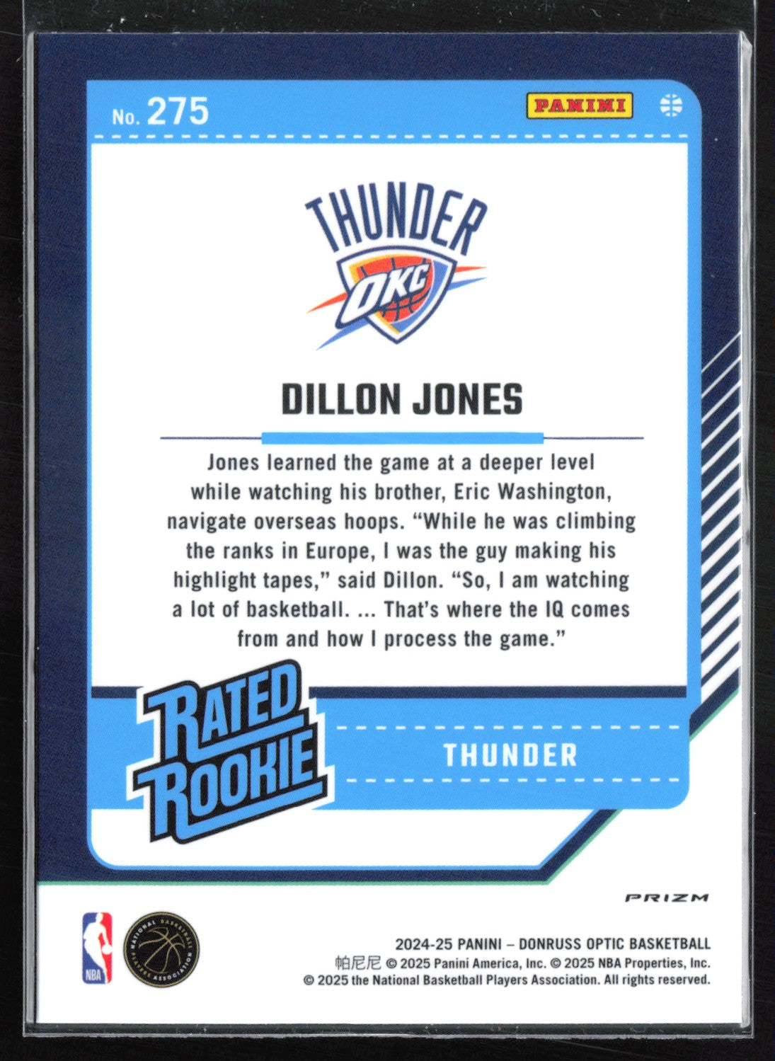 Dillon Jones RC Blue Velocity
