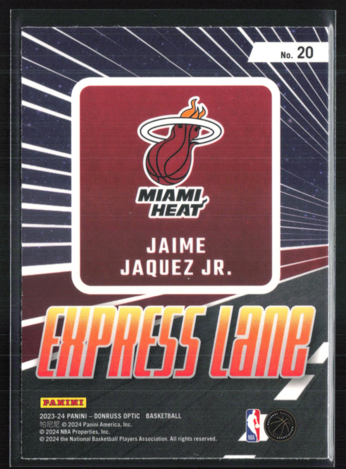 Jaime Jaquez Jr. RC