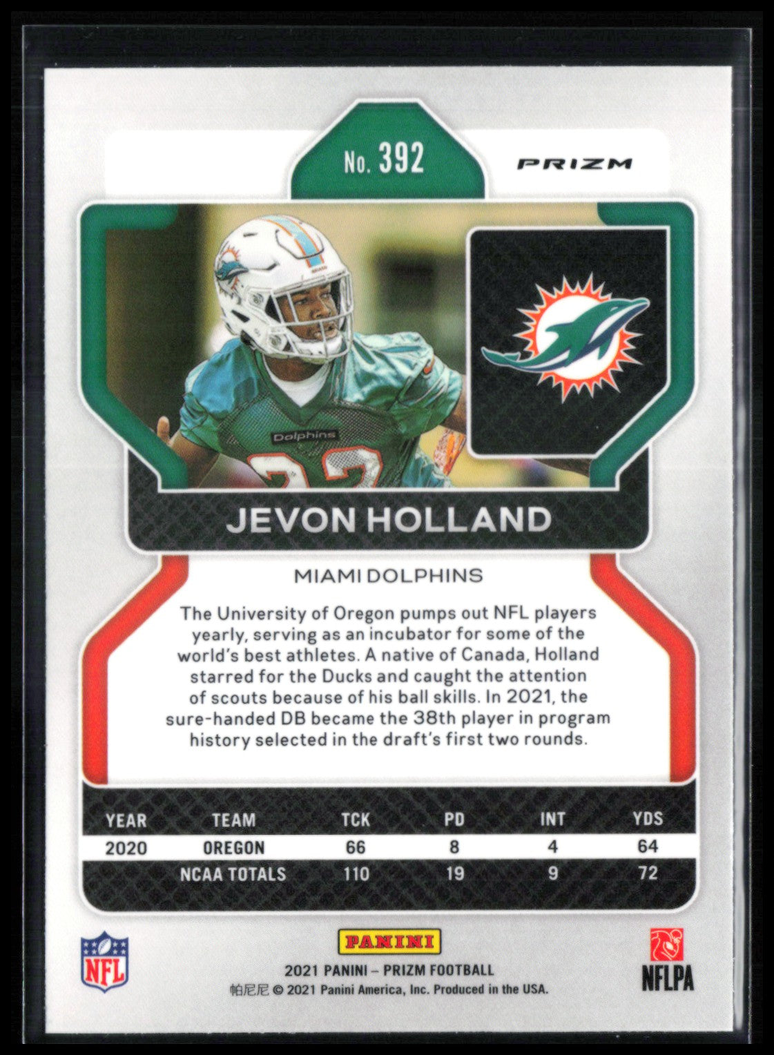 Jevon Holland RC Silver