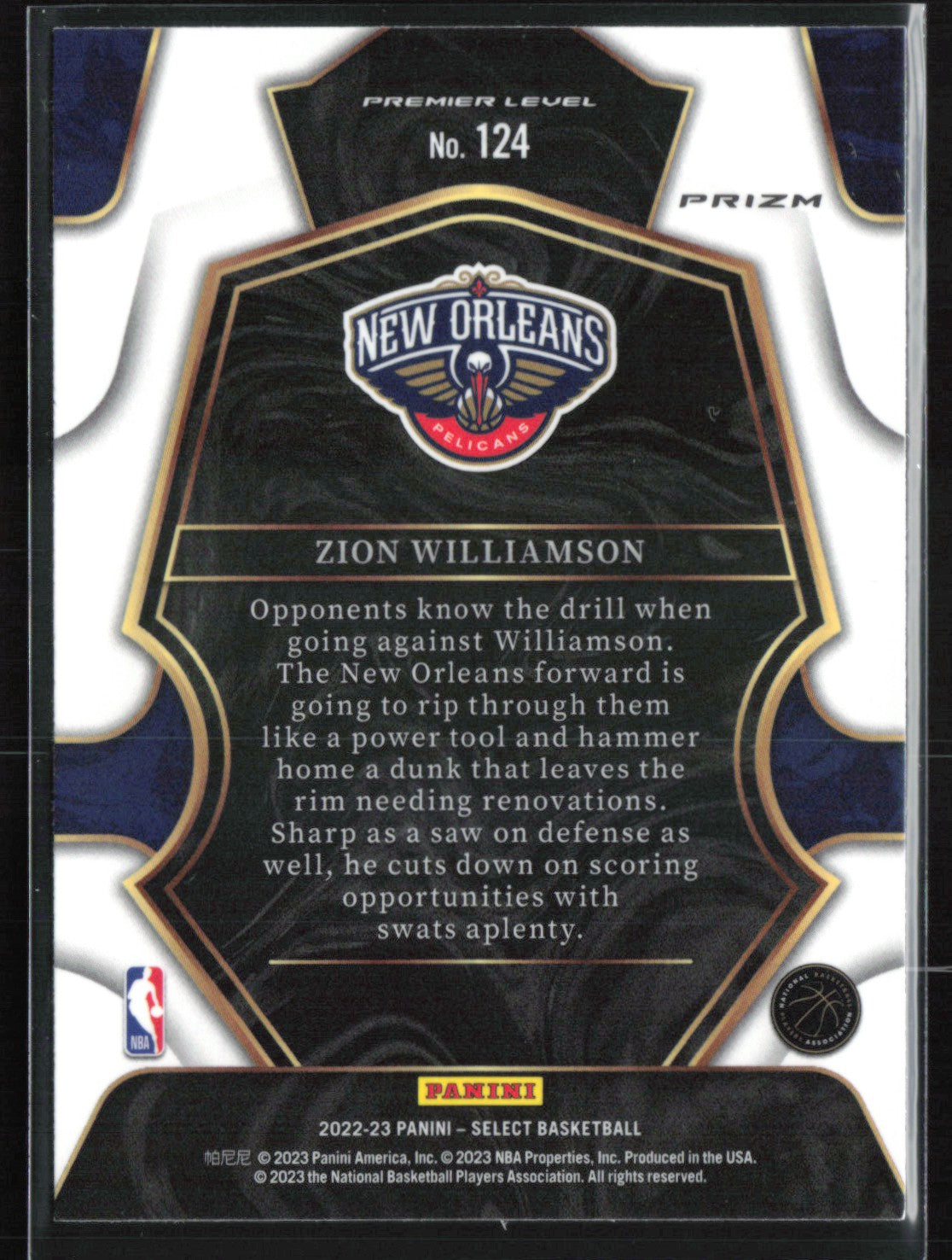 Zion Williamson Silver