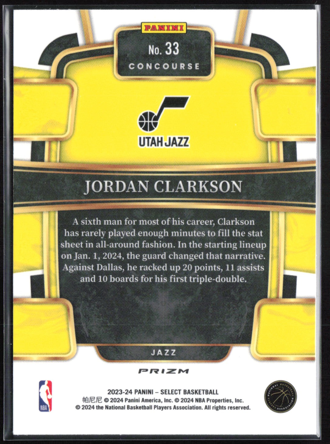 Jordan Clarkson Orange Flash