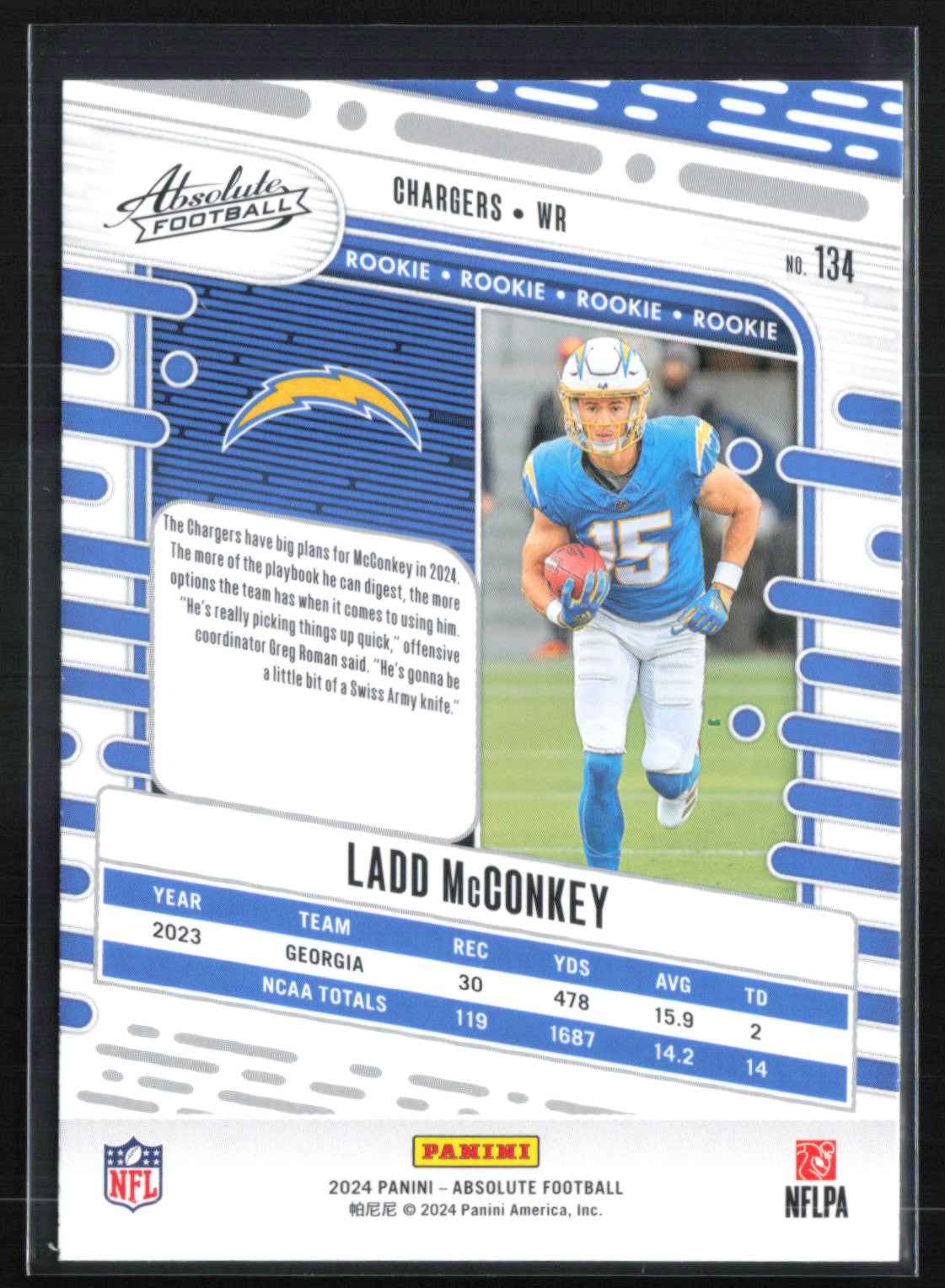 Ladd McConkey RC
