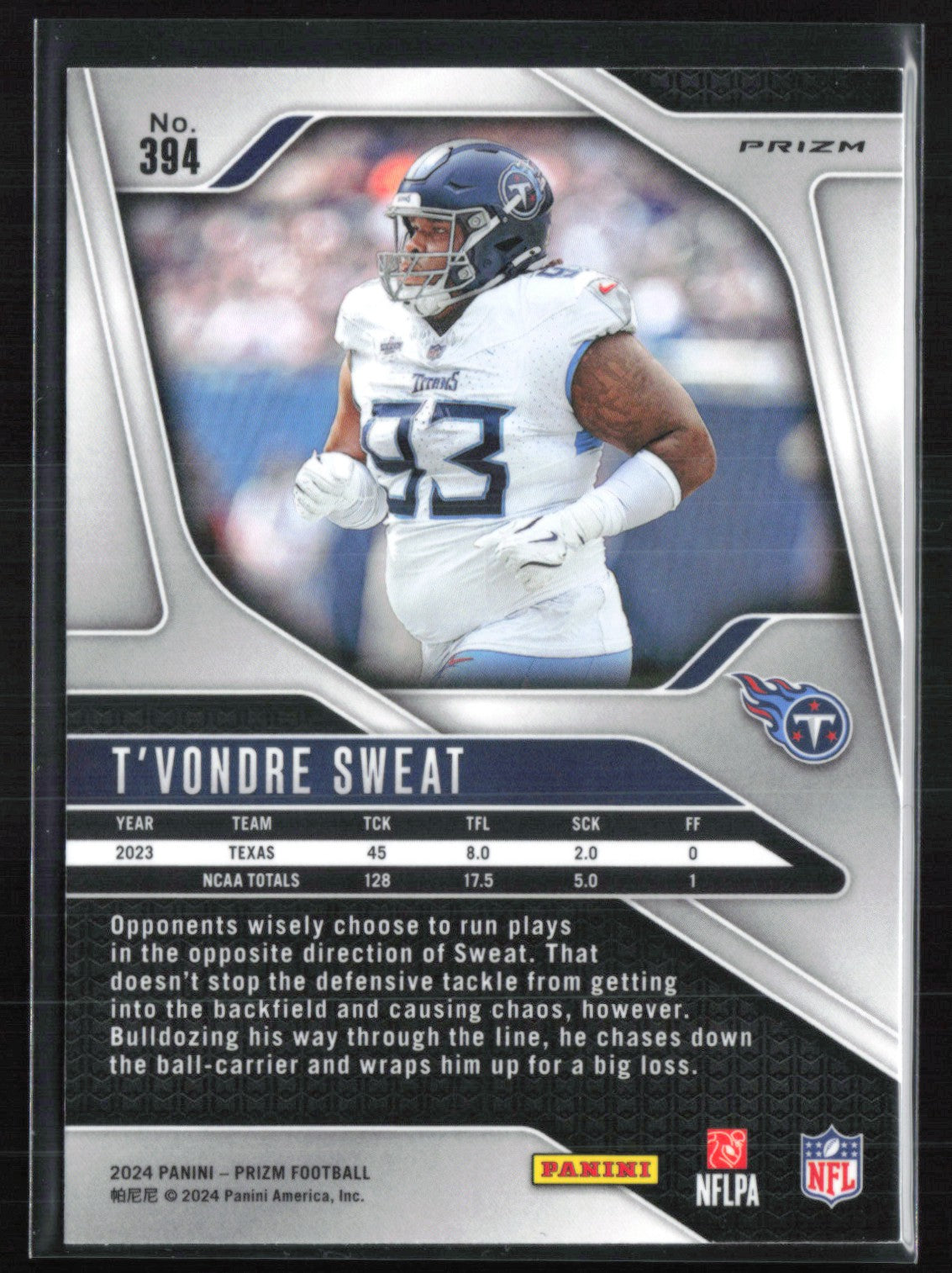 T'Vondre Sweat RC Silver