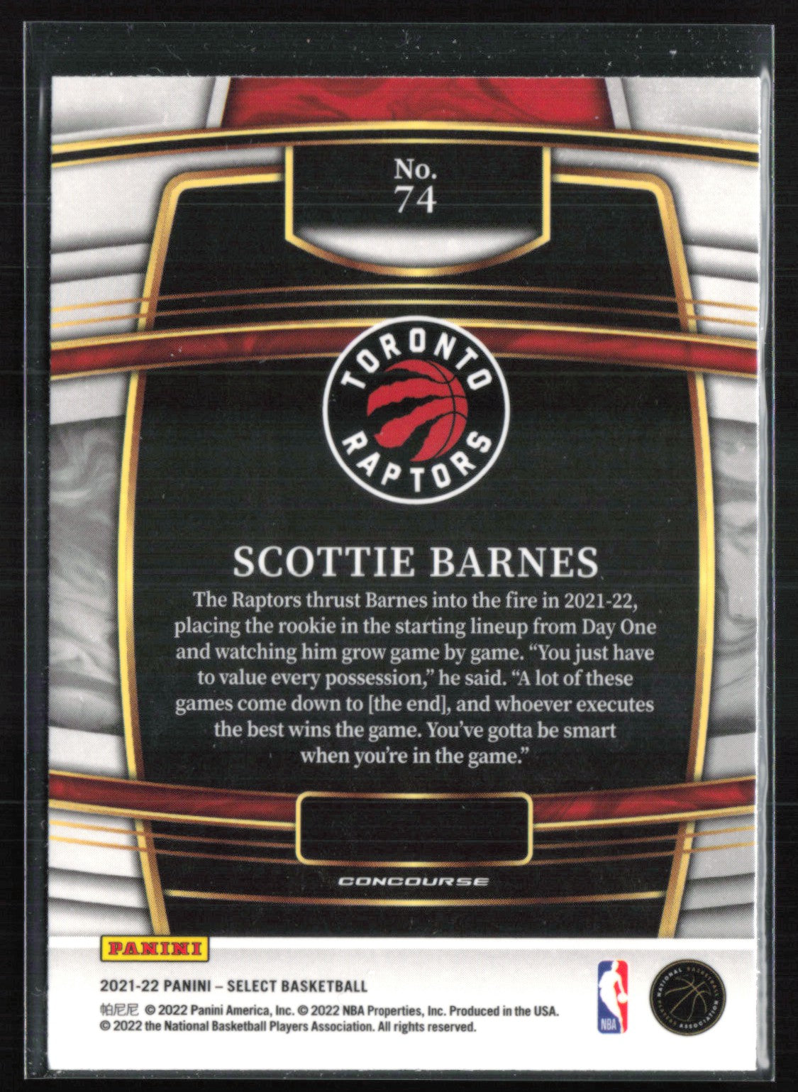 Scottie Barnes RC