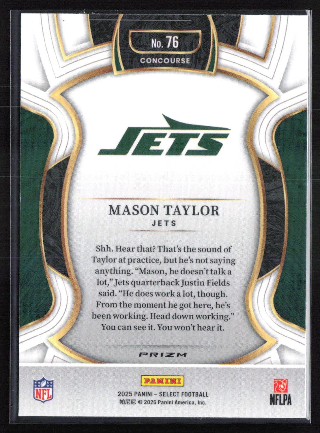 Mason Taylor RC Gold Black Shock