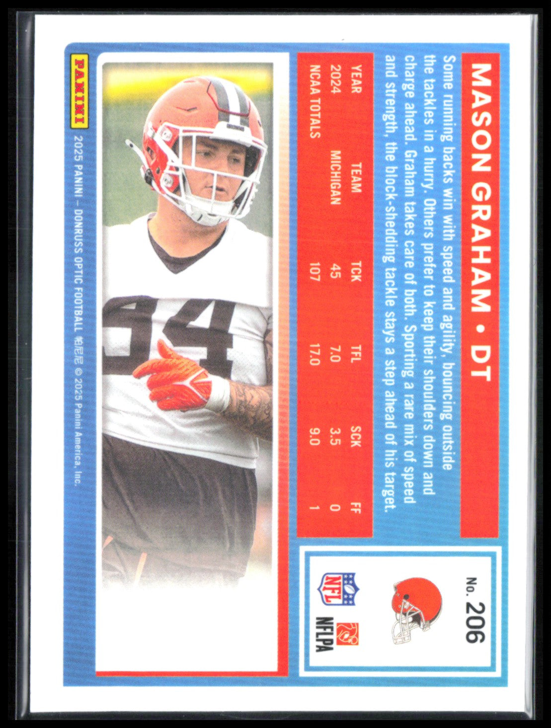 Mason Graham RC Holo