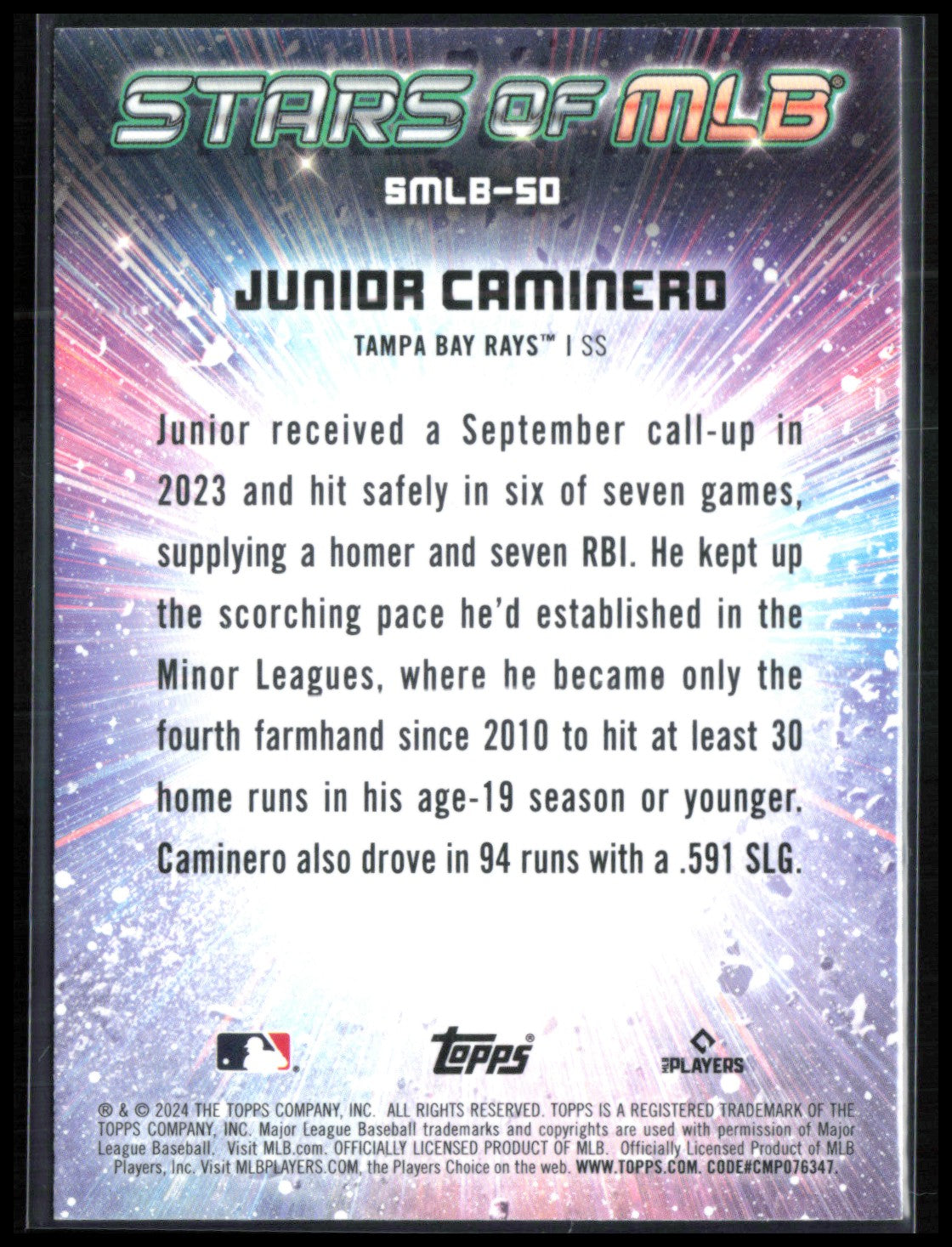 Junior Caminero RC