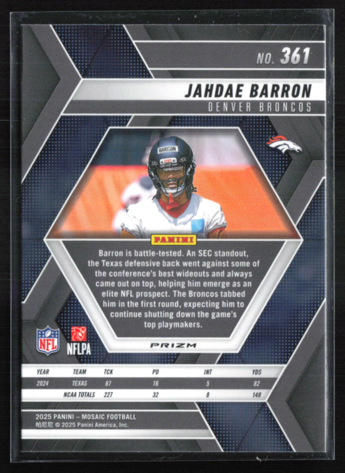 Jahdae Barron RC Purple