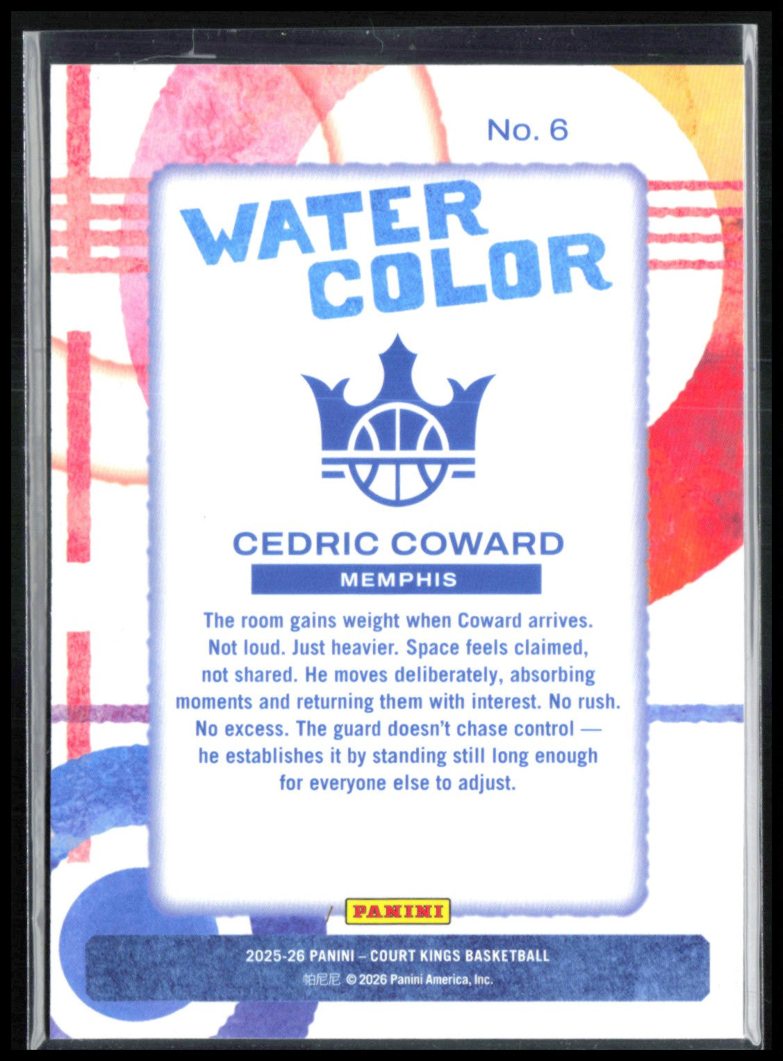 Cedric Coward RC Water Color