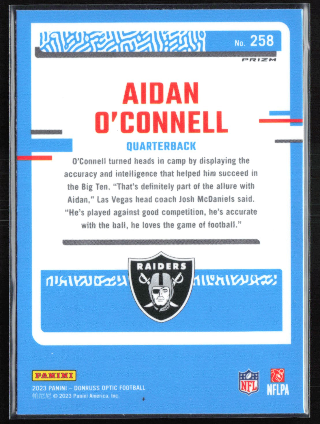 Aidan O'Connell RC Blue Hyper