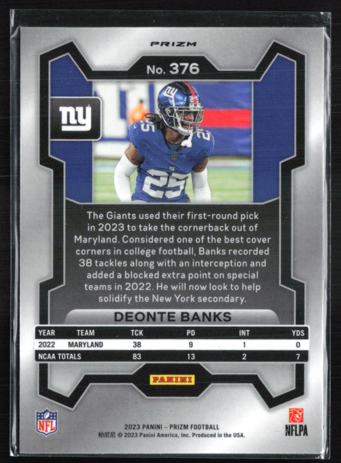 Deonte Banks RC Orange Disco