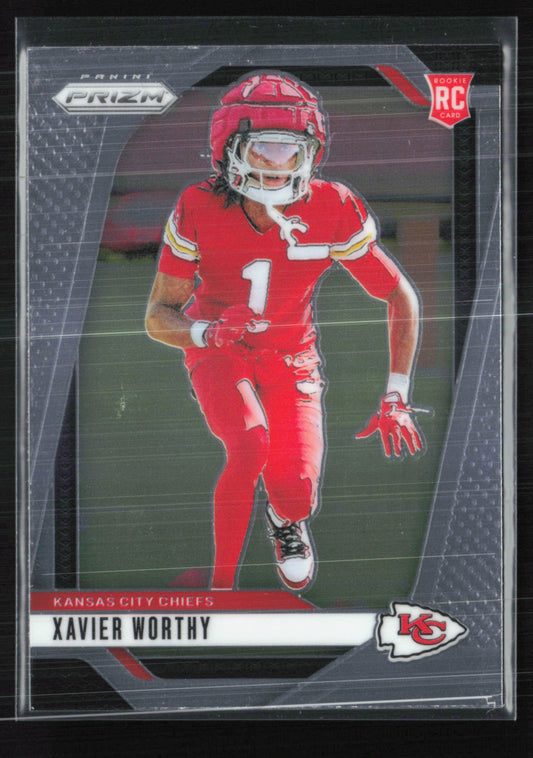 Xavier Worthy RC Prizm