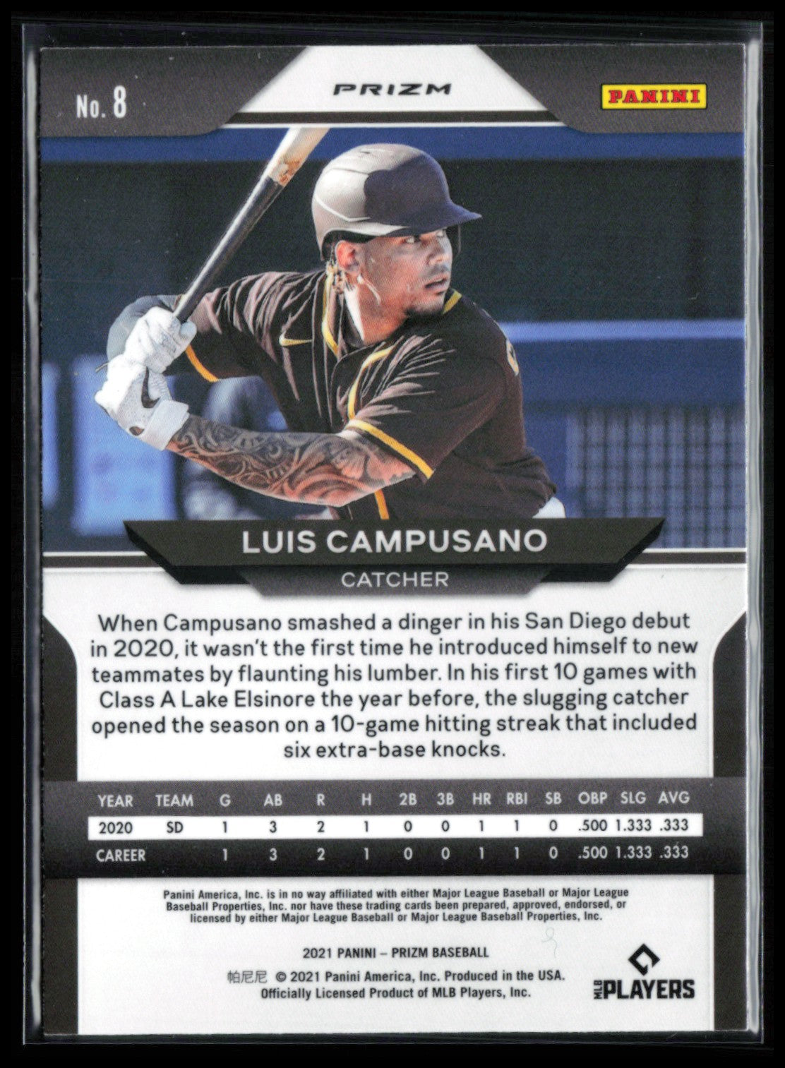 Luis Campusano RC Silver