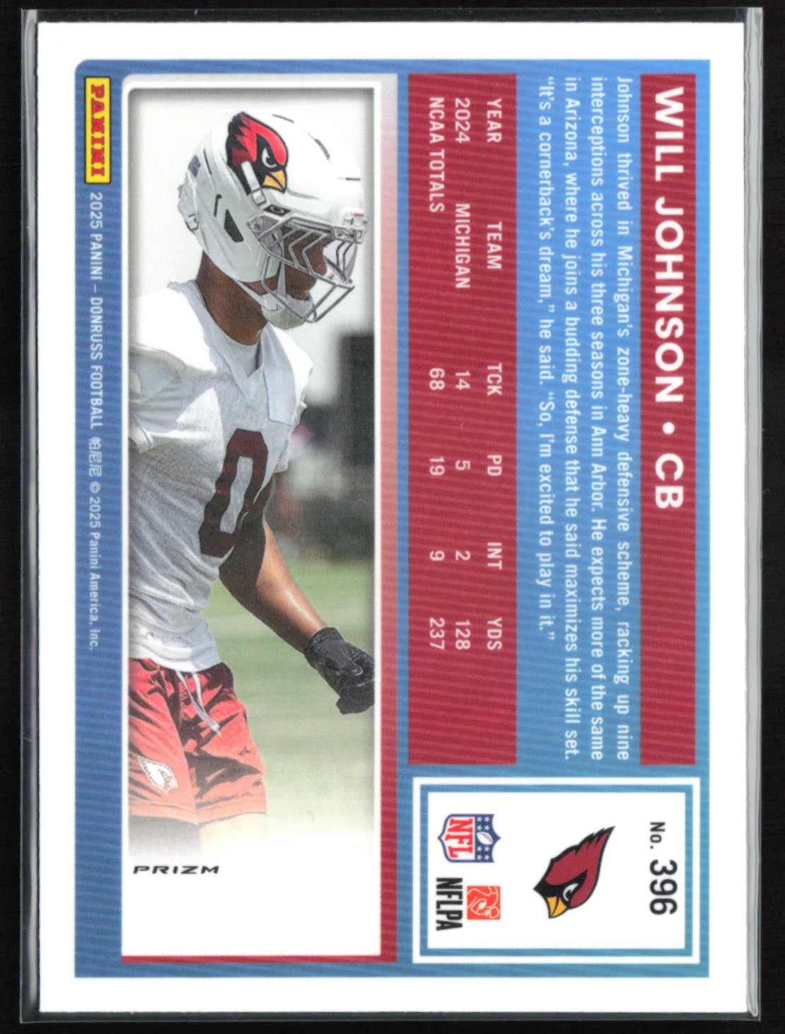 Will Johnson RC Red Wave