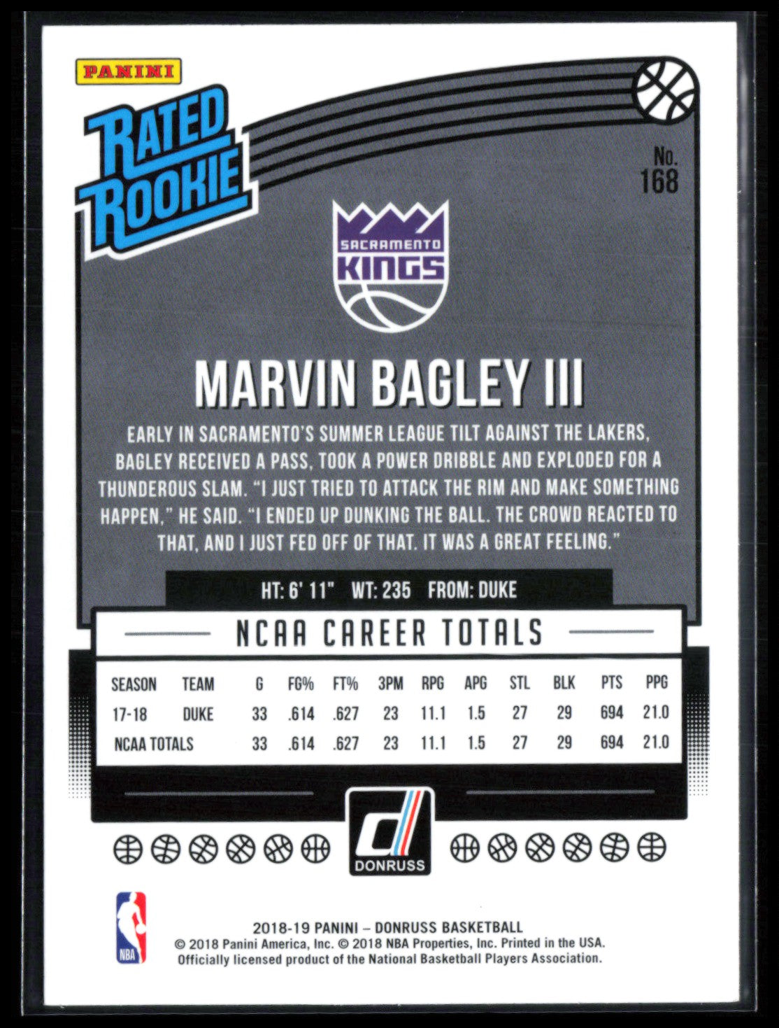 Marvin Bagley III RC