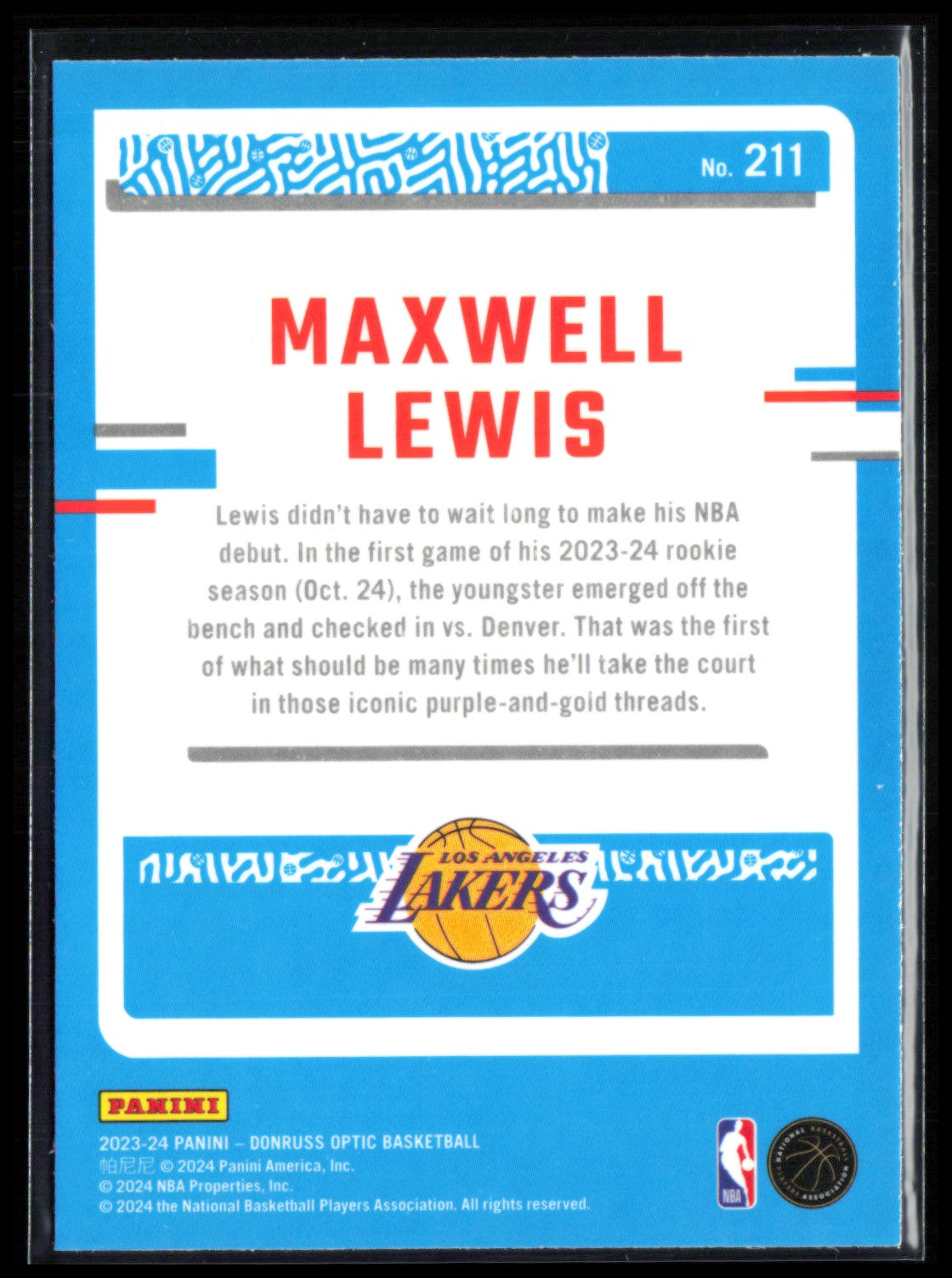 Maxwell Lewis RC