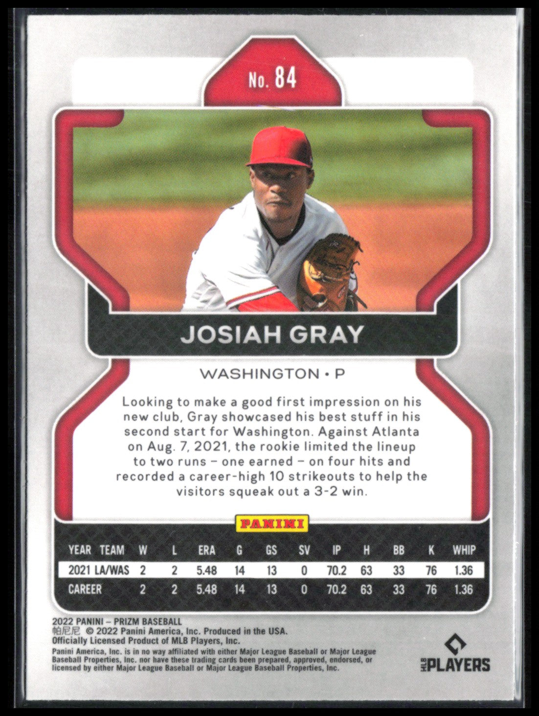 Josiah Gray RC