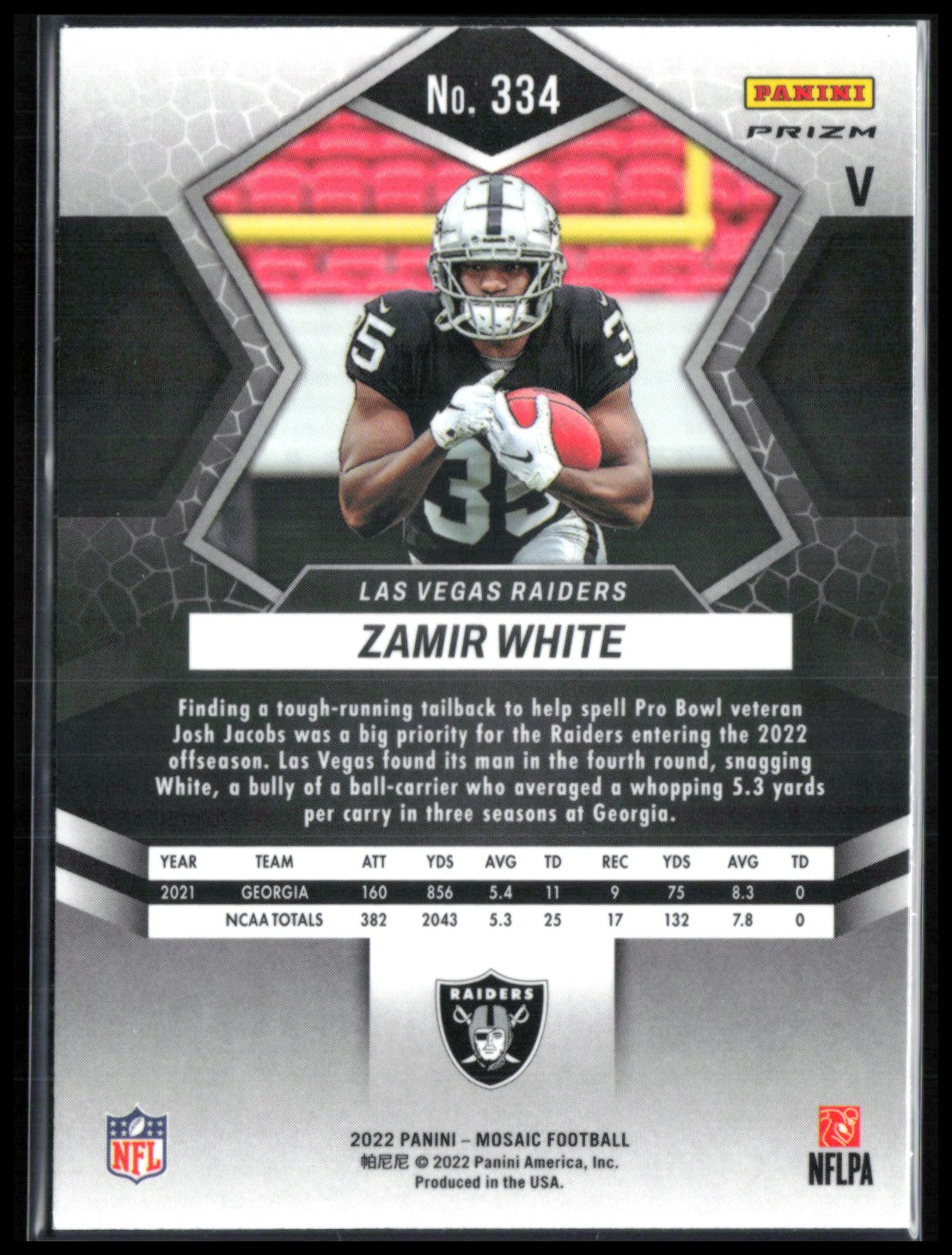 Zamir White RC Holo