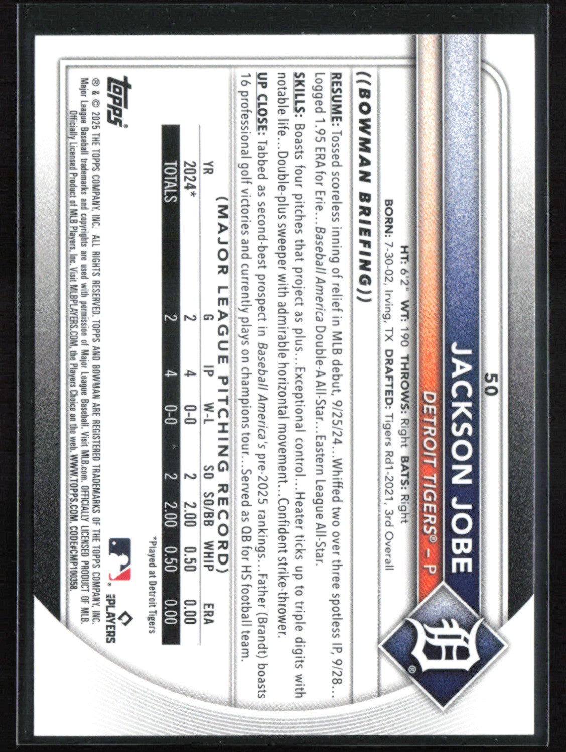 Jackson Jobe RC