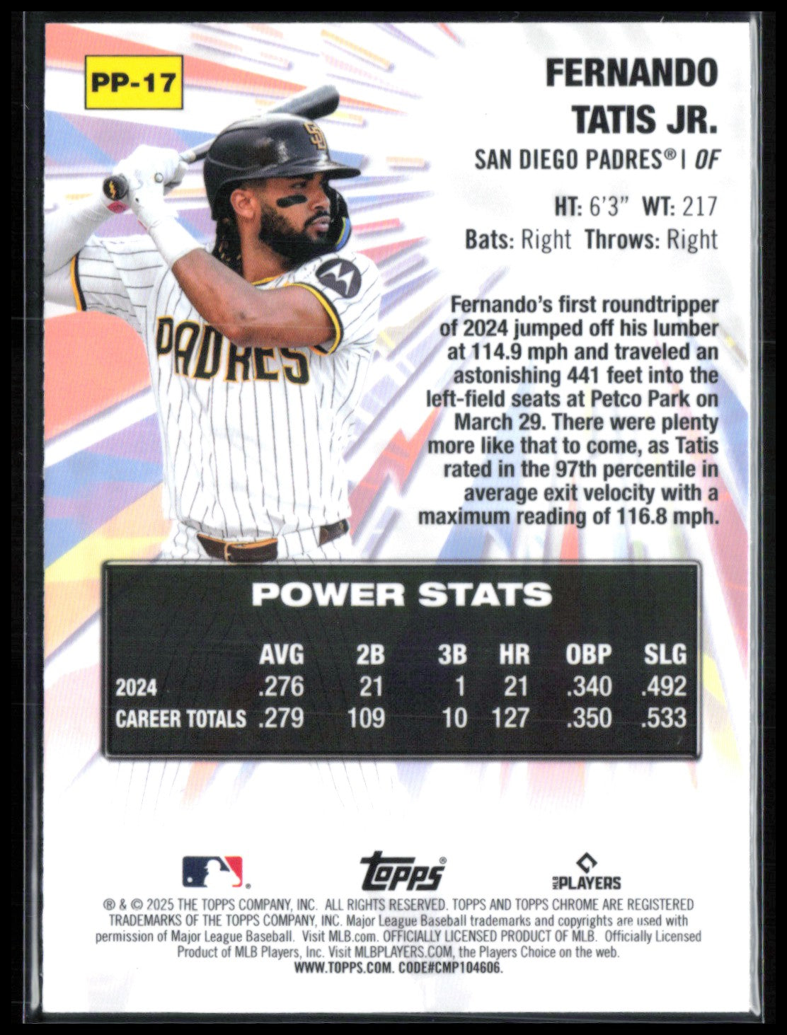Fernando Tatis Jr. Power Players