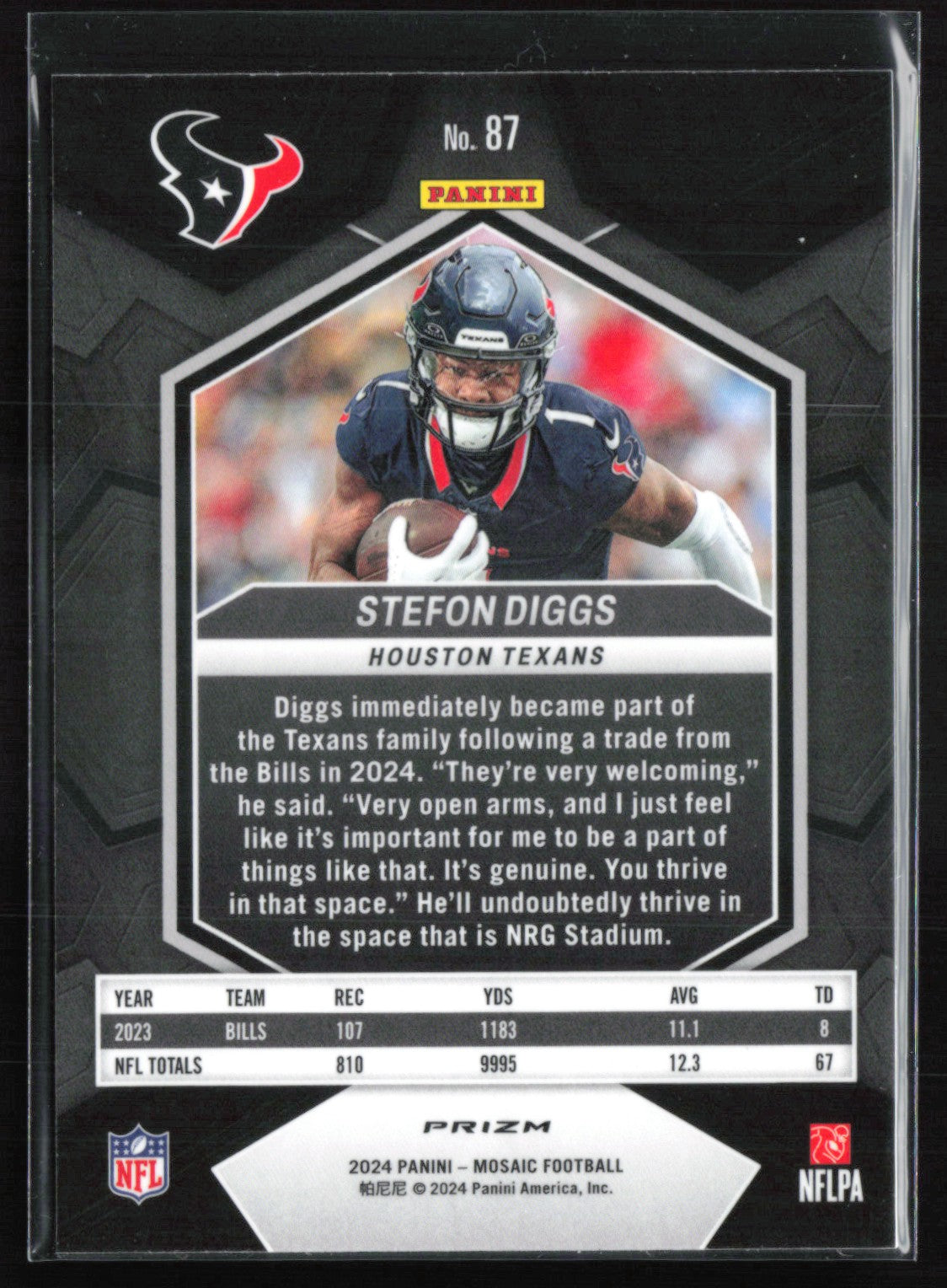 Stefon Diggs Green Mosaic
