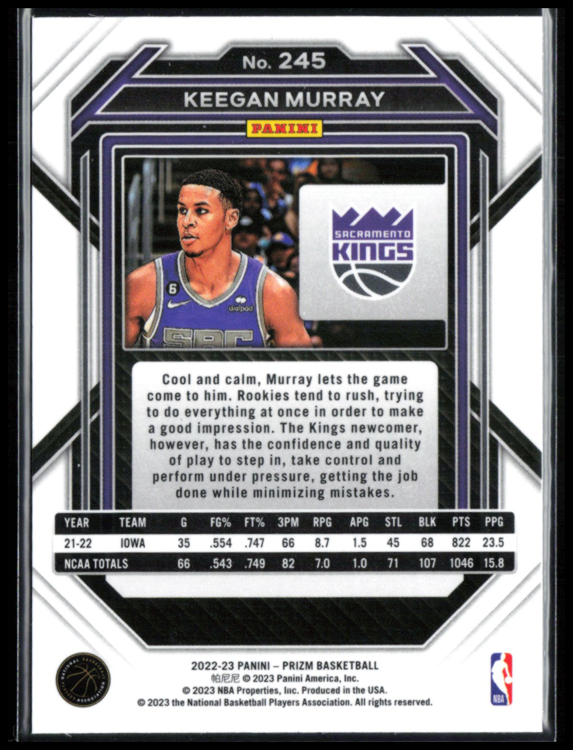 Keegan Murray RC