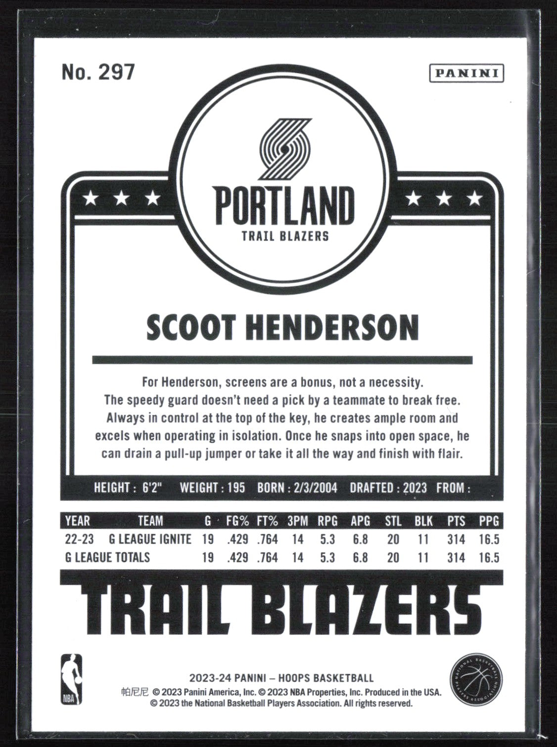 Scoot Henderson RC