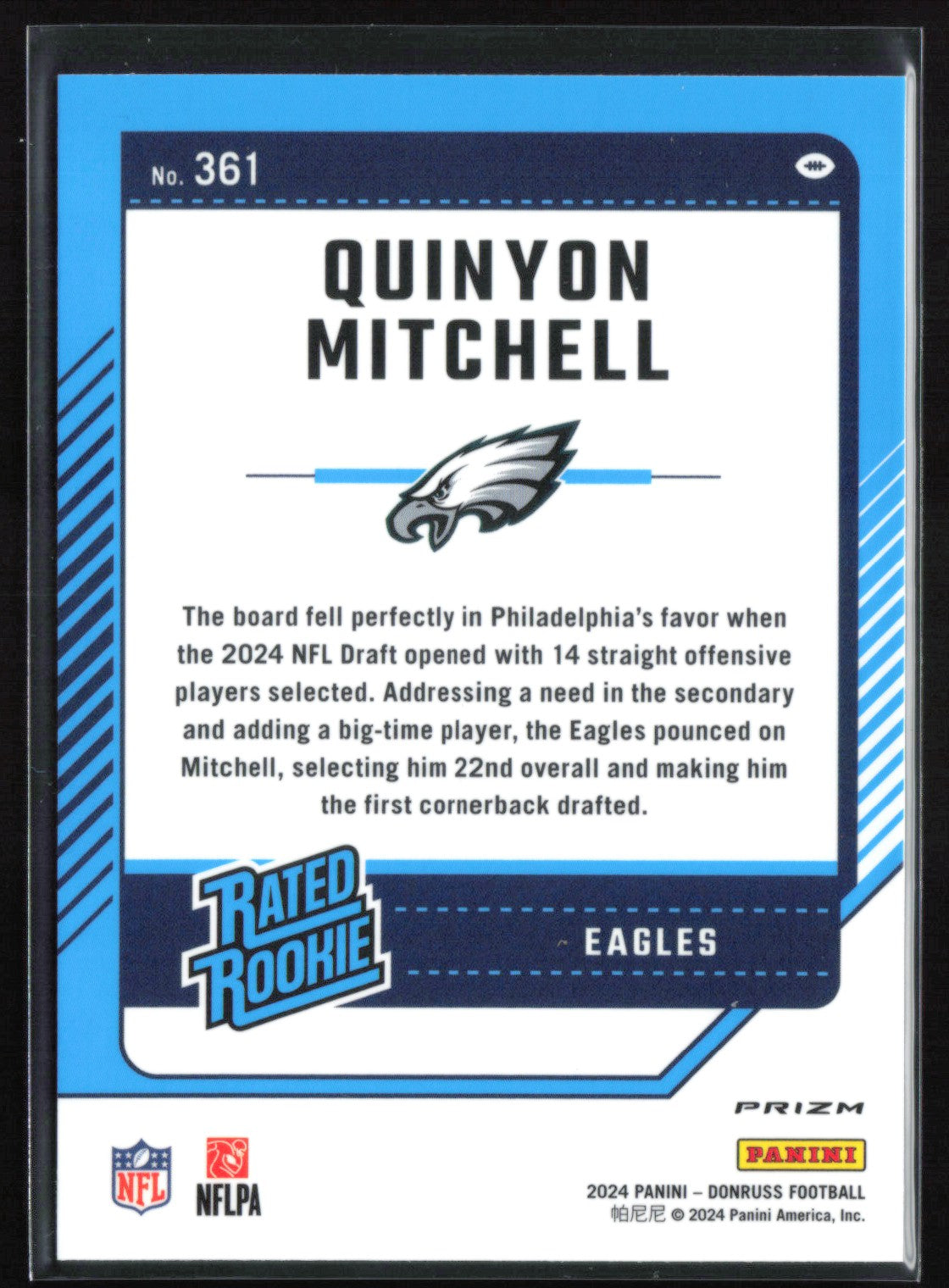 Quinyon Mitchell RC Optic Preview