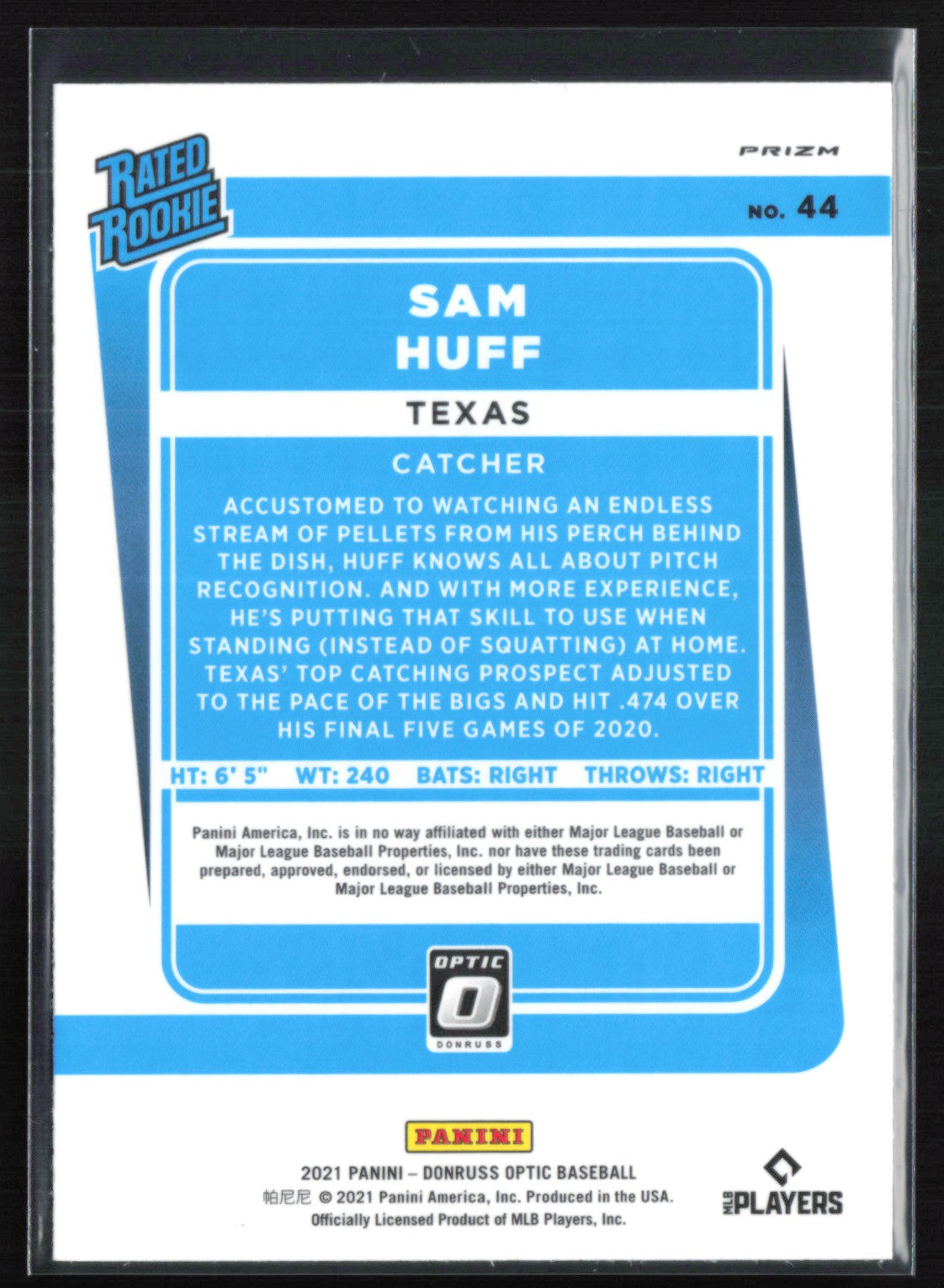 Sam Huff RC Red Wave