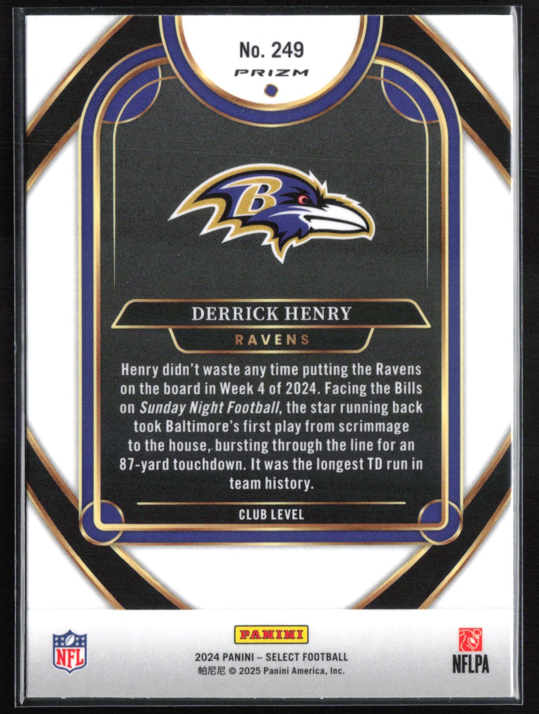 Derrick Henry Black Gold Shock