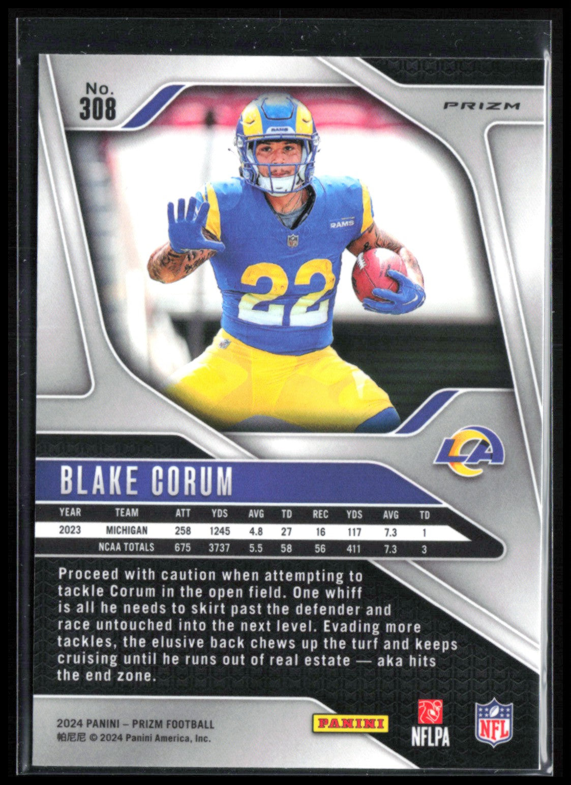 Blake Corum RC Green Wave