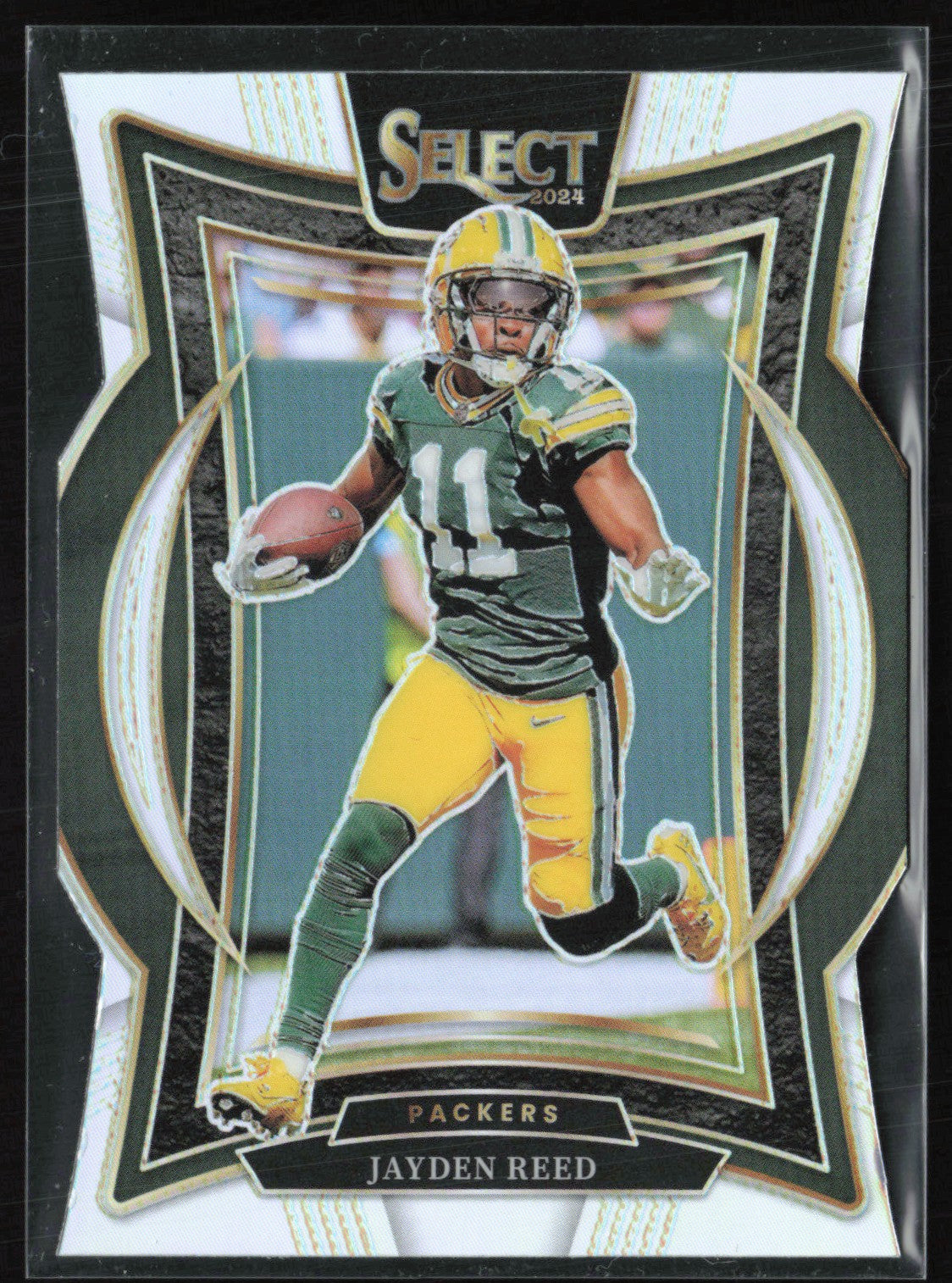 2024 Panini Select 68 Jayden Reed Silver Die-Cut – Dollar Box