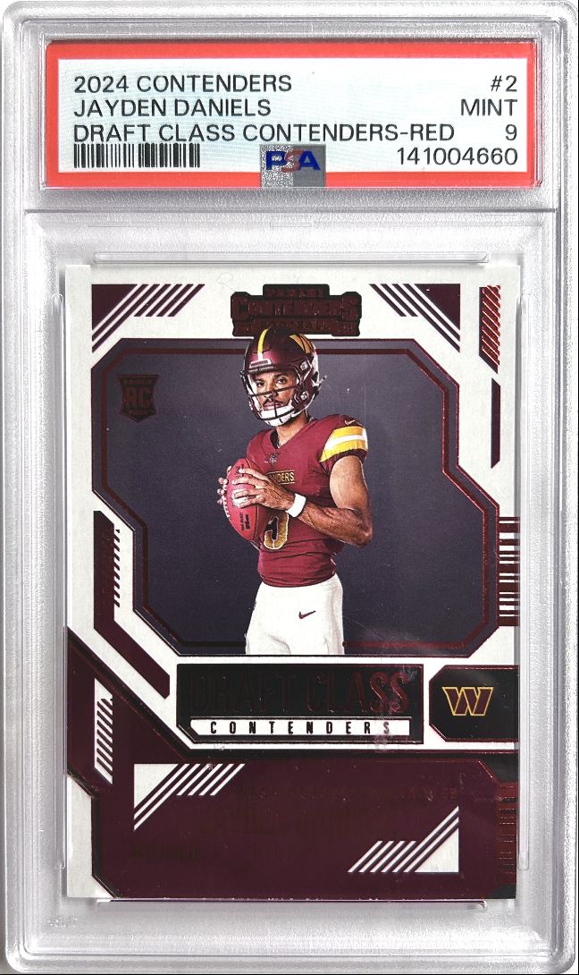 Jayden Daniels RC Draft Class 2024 Contenders PSA 9