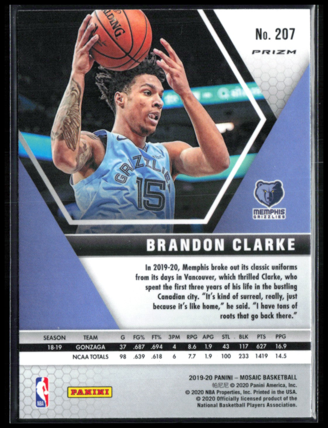Brandon Clarke RC Red