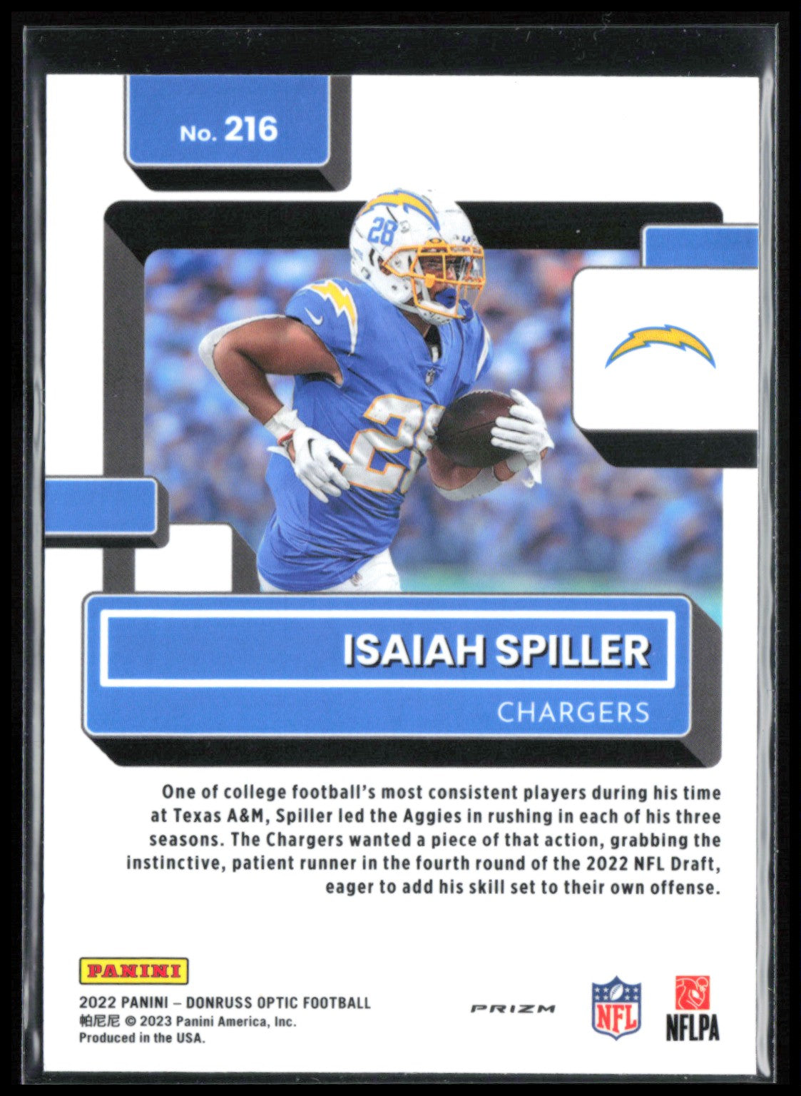 Isaiah Spiller RC Purple Shock