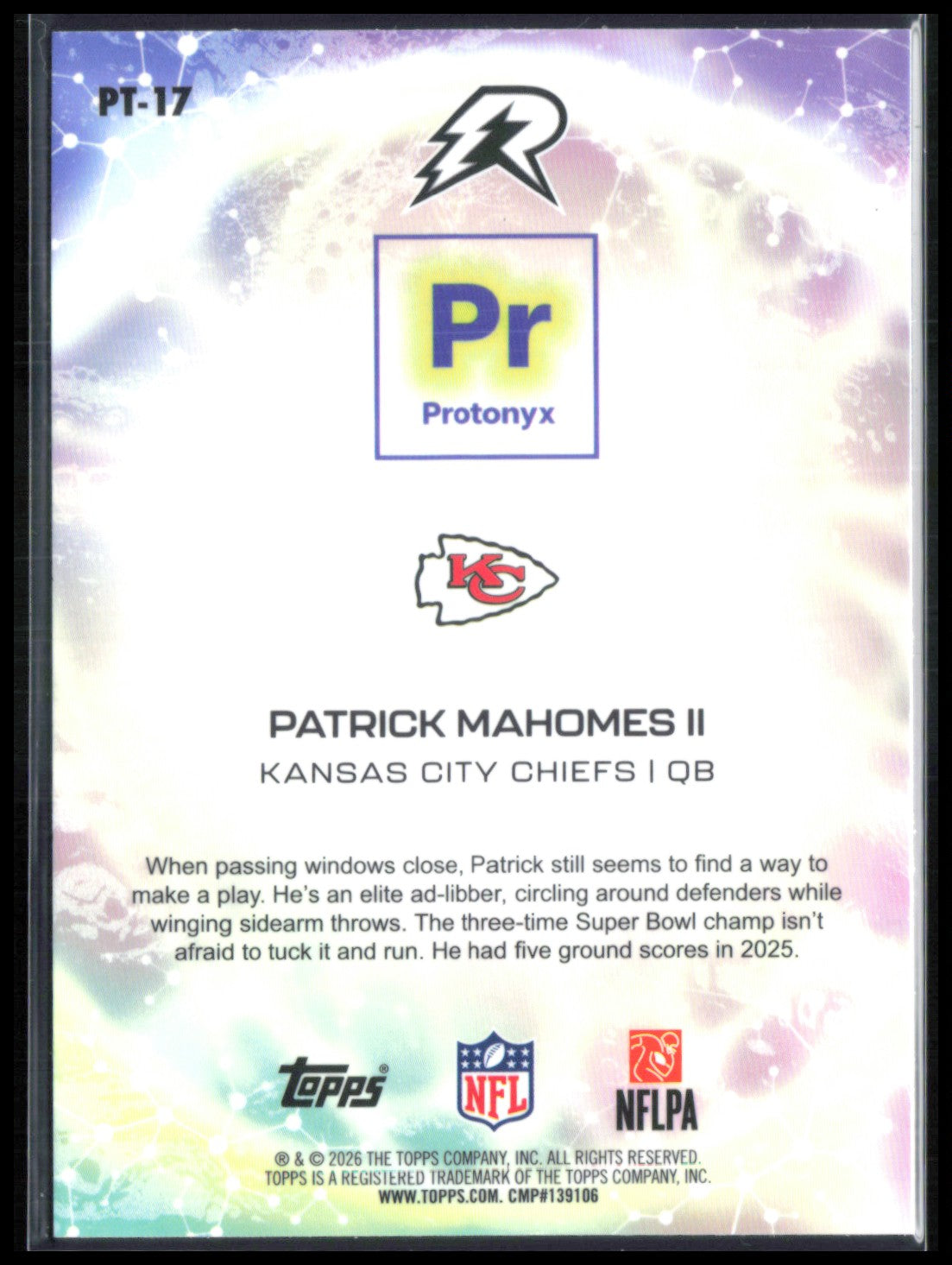 Patrick Mahomes II Protonyx