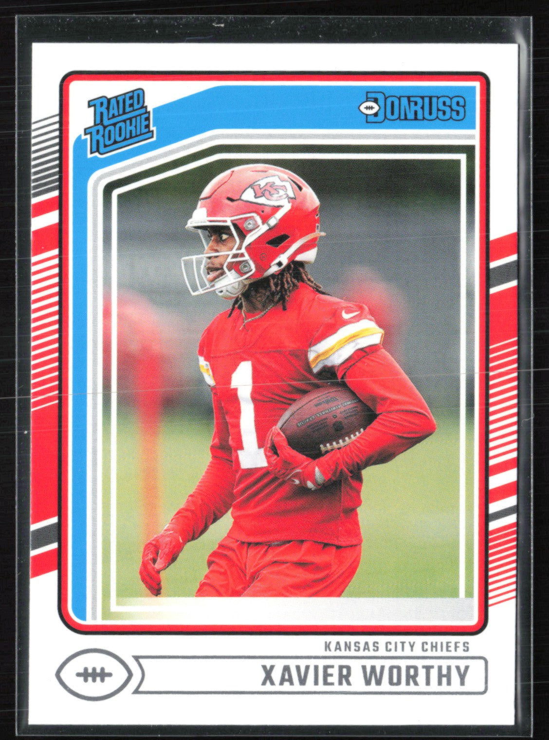 Xavier Worthy RC Rated Rookie