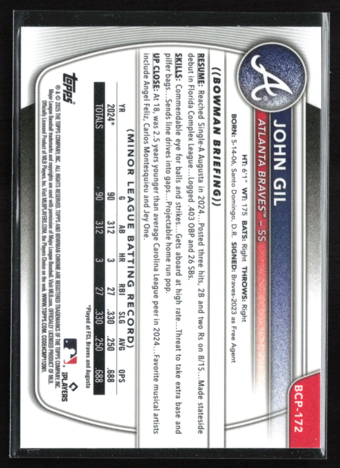 John Gil 1st Bowman