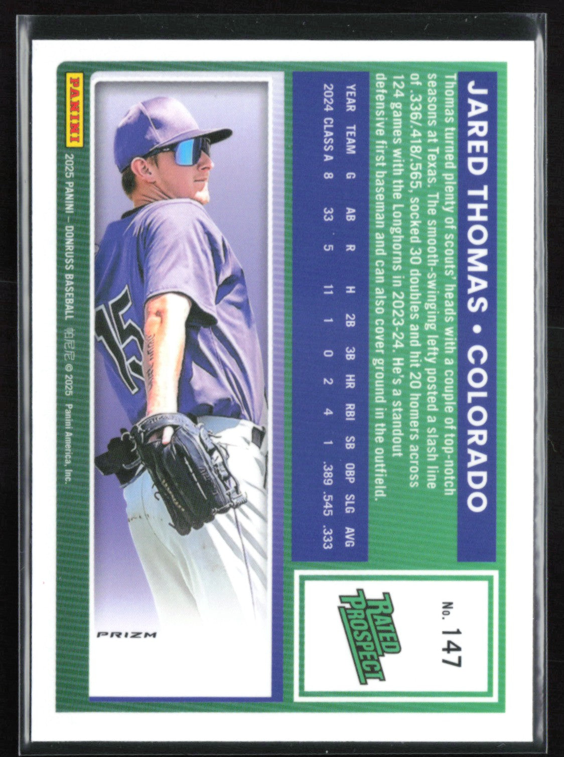 Jared Thomas Prospect Black