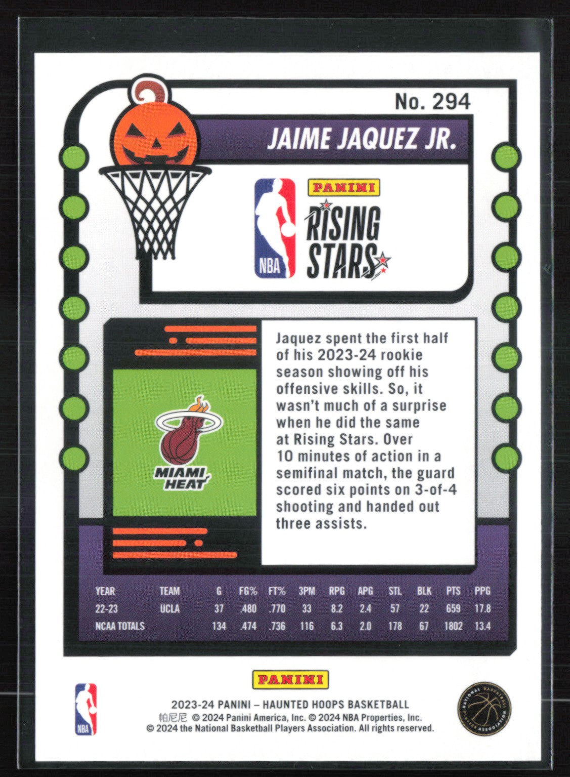 Jaime Jaquez Jr. RC