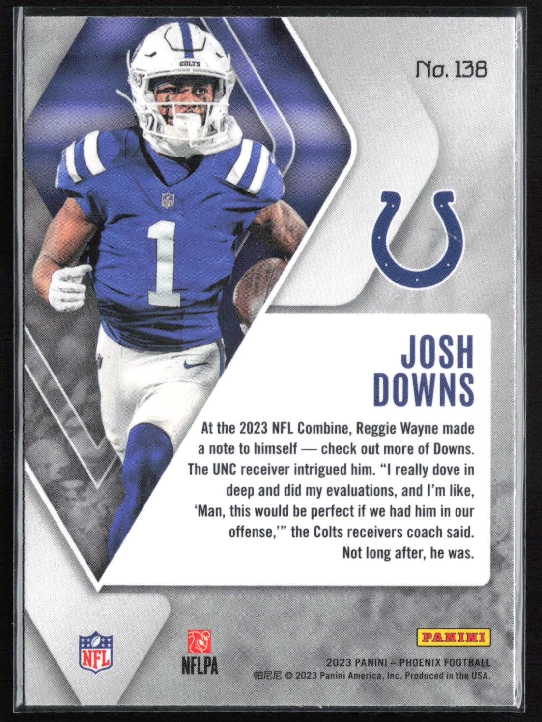 Josh Downs RC Silver