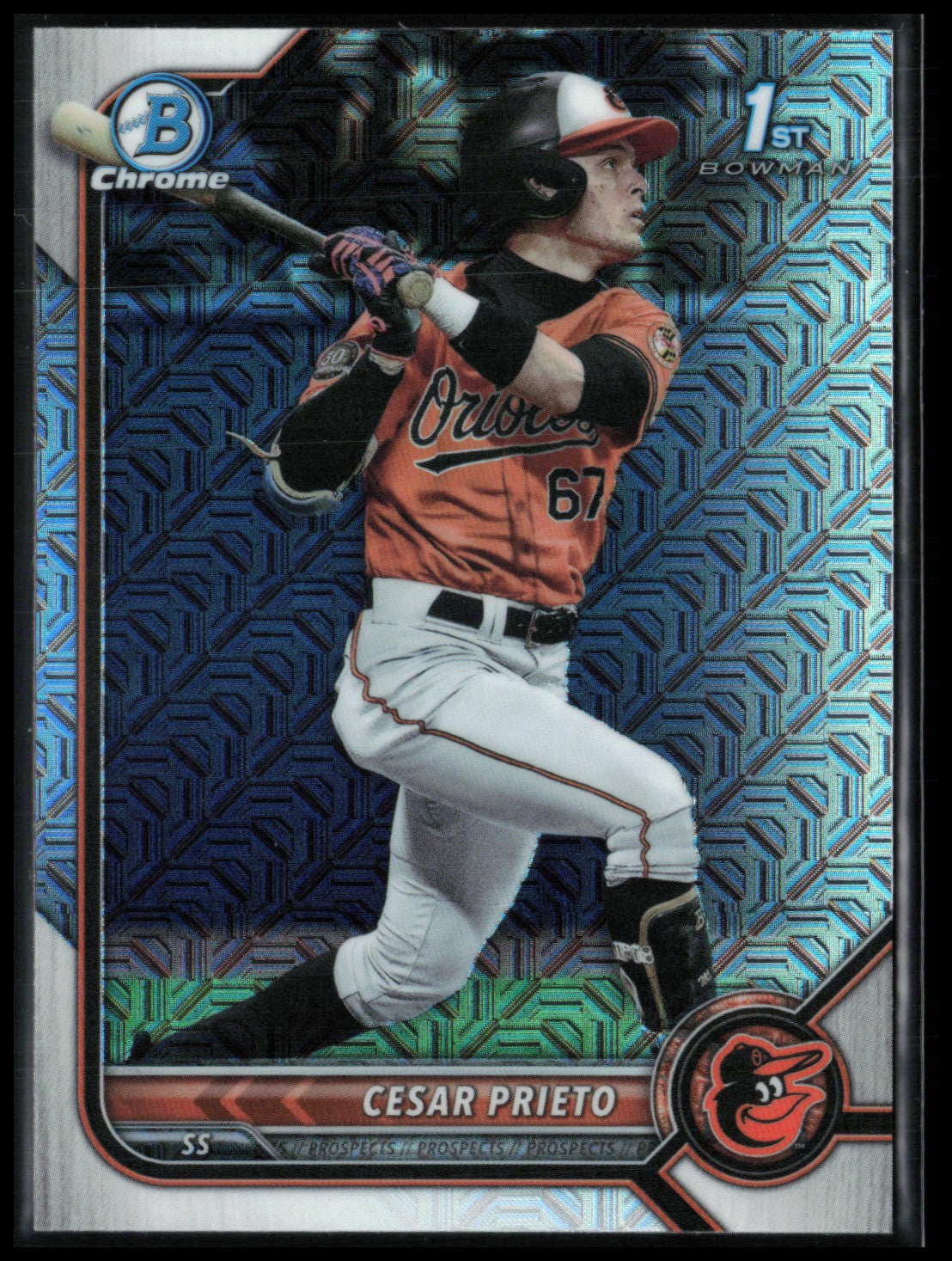 Cesar Prieto 1st Bowman Mojo