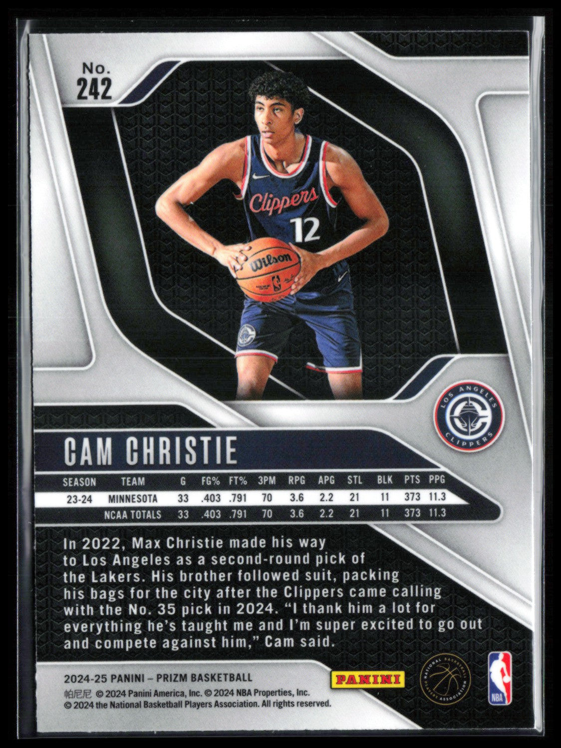 Cam Christie RC