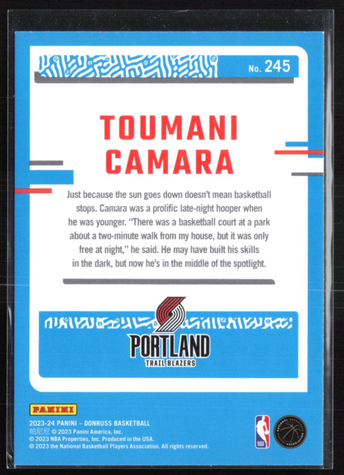 Toumani Camara RC Green Laser