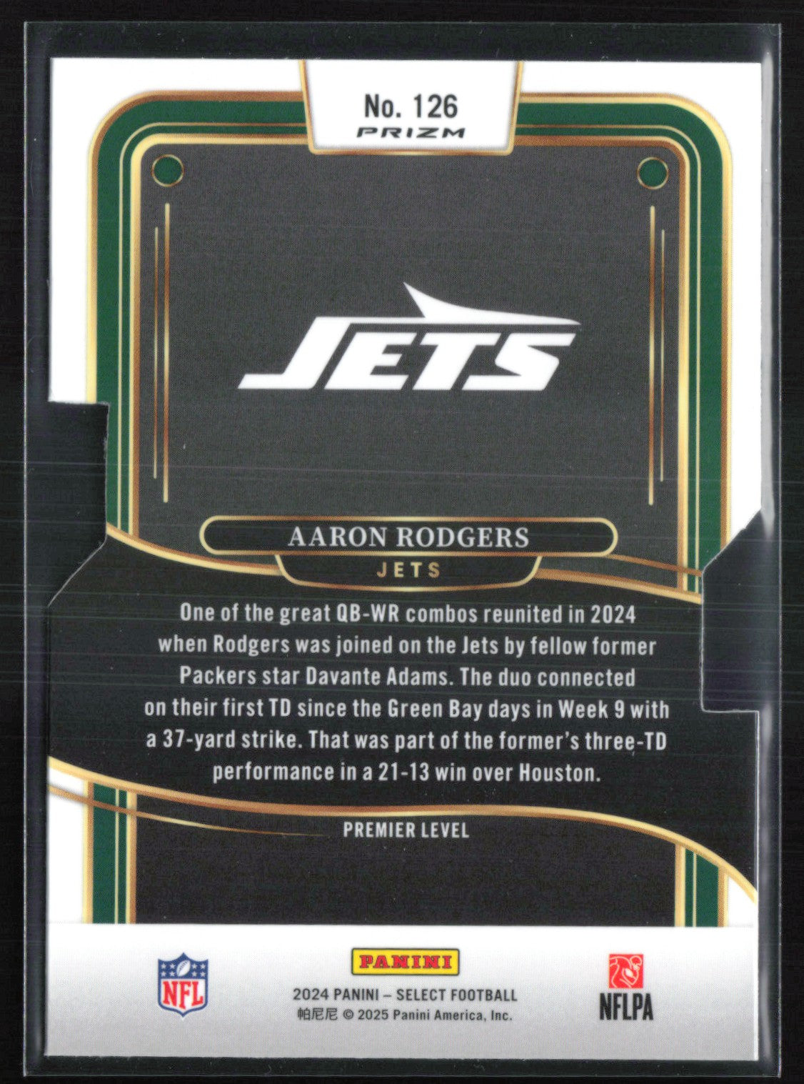 Aaron Rodgers Silver Die-Cut