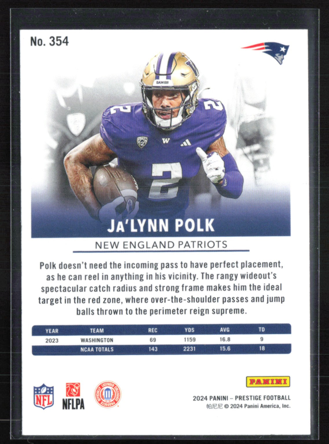 Ja'Lynn Polk RC Xtra Points