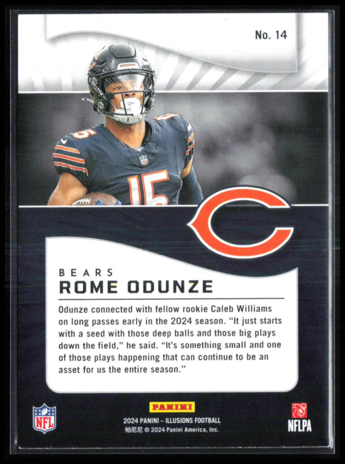 Rome Odunze RC