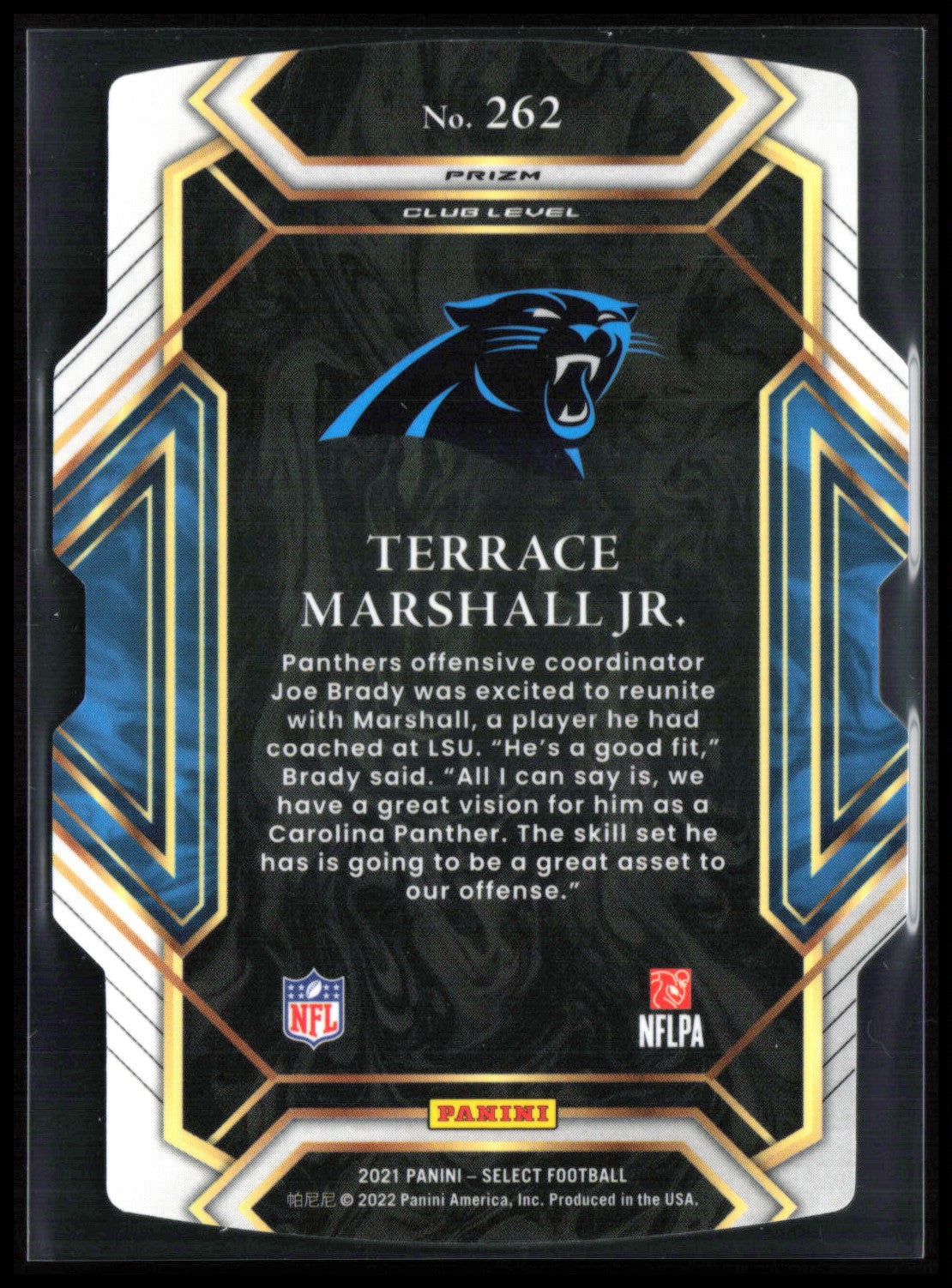 Terrace Marshall Jr. RC Red Blue