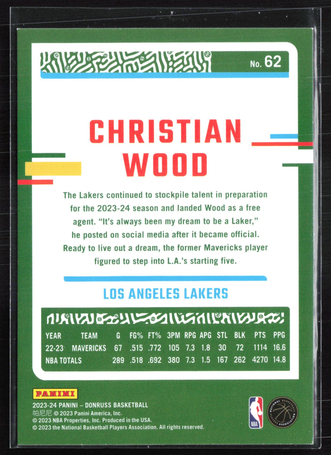 Christian Wood Red