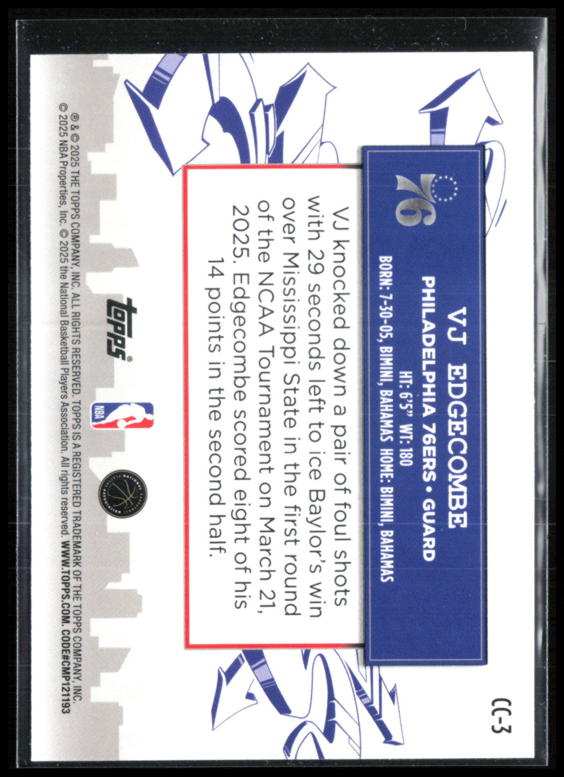 VJ Edgecombe RC Clutch City